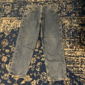 Carhartt Men's Relaxed Fit Insulated Flannel Lines Jeans